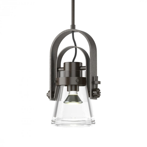 Hubbardton Forge Erlenmeyer Large Mini Pendant in Bronze Finish Model: 187200-SKT-MULT-05-ZM0467