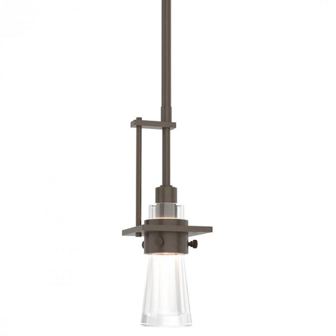 Hubbardton Forge Erlenmeyer Small Mini Pendant in Bronze Finish Model: 187100-SKT-MULT-05-ZM0343