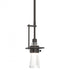 Hubbardton Forge Erlenmeyer Small Mini Pendant in Bronze Finish Model: 187100-SKT-MULT-05-ZM0343