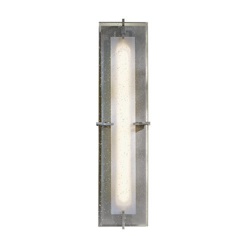 Hubbardton Forge Ethos Large LED Sconce in Vintage Platinum Finish Model: 207765-LED-82-II0397