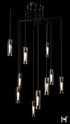 Hubbardton Forge Exos 10 Light Mobile Pendant ink Finish Model: 131154-SKT-STND-89-ZM0065