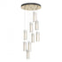 Hubbardton Forge Exos 9 Light Round Pendant Model: 131104-SKT-STND-14-GG0065
