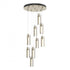 Hubbardton Forge Exos 9 Light Round Pendant Model: 131104-SKT-STND-14-GG0065
