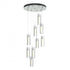 Hubbardton Forge Exos 9 Light Round Pendant Model: 131104-SKT-STND-14-GG0065