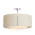 Hubbardton Forge Exos Double Shade Semi Flush Model: 126503-SKT-85-SF1590-SF2290