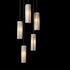 Hubbardton Forge Exos Glass 5 Light Pendant Model: 131124-SKT-STND-85-GG0065