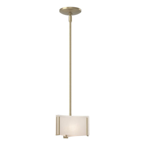 Hubbardton Forge Exos Glass Exos Delta Mini Pendant in Bronze Finish Model: 188100-SKT-MULT-05-AA0156