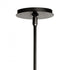 Hubbardton Forge Exos Glass Exos Large Mini Pendant in Bronze Finish Model: 187660-SKT-MULT-05-GG0137