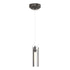 Hubbardton Forge Exos Glass Low Voltage Mini Pendant in Bronze Finish Model: 161180-SKT-STND-05-GG0065
