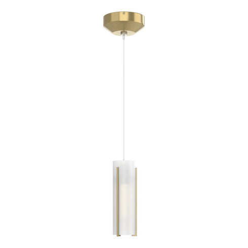 Hubbardton Forge Exos Glass Low Voltage Mini Pendant in Bronze Finish Model: 161180-SKT-STND-05-GG0065