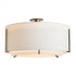 Hubbardton Forge Exos Large Double Shade Semi Flush Model: 126505-SKT-14-SF2290-SF2899