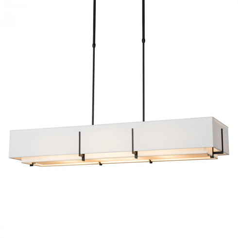 Hubbardton Forge Exos Rectangular Pendant Model: 139640-SKT-LONG-10-SF4207-SA4602