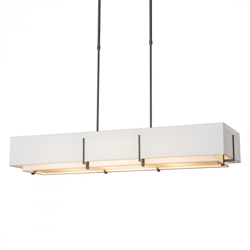 Hubbardton Forge Exos Rectangular Pendant Model: 139640-SKT-LONG-20-SF4207-SA4602