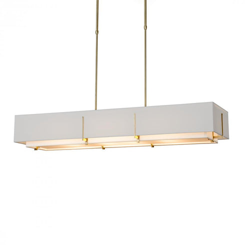 Hubbardton Forge Exos Rectangular Pendant Model: 139640-SKT-LONG-84-SF4207-SF4602