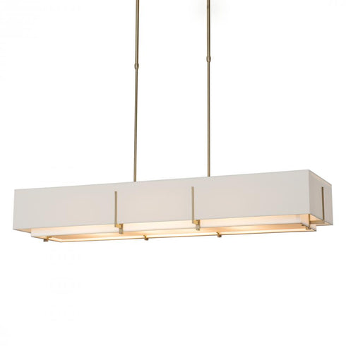Hubbardton Forge Exos Rectangular Pendant Model: 139640-SKT-LONG-84-SF4207-SF4602