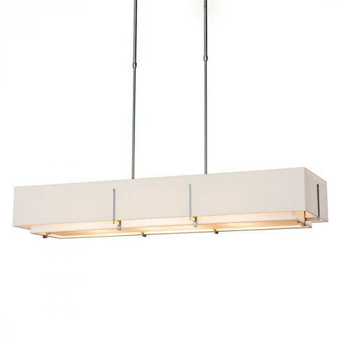 Hubbardton Forge Exos Rectangular Pendant Model: 139640-SKT-LONG-84-SF4207-SF4602