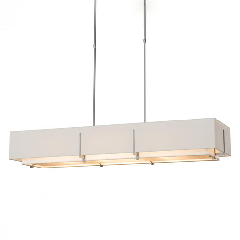 Hubbardton Forge Exos Rectangular Pendant Model: 139640-SKT-LONG-84-SF4207-SF4602