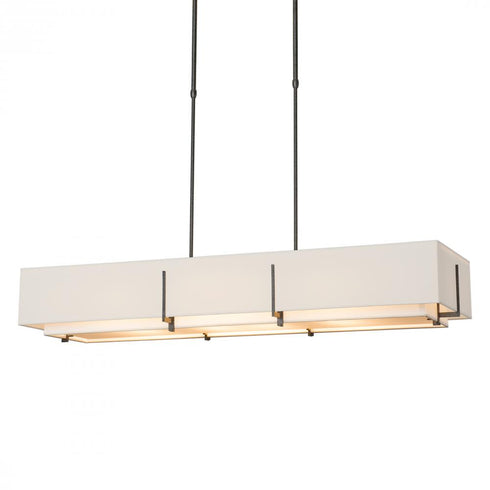 Hubbardton Forge Exos Rectangular Pendant Model: 139640-SKT-SHRT-20-SF4207-SF4602