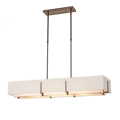 Hubbardton Forge Exos Rectangular Pendant Model: 139640-SKT-STND-05-SF4207-SF4602