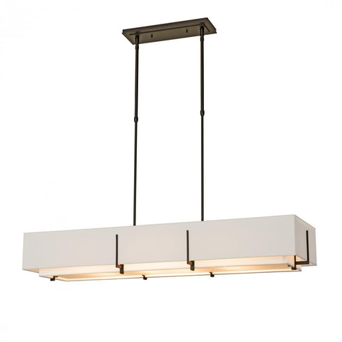 Hubbardton Forge Exos Rectangular Pendant Model: 139640-SKT-STND-10-SF4207-SA4602