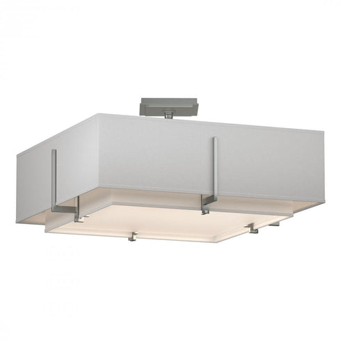 Hubbardton Forge Exos Square Double Shade Semi Flush Model: 126510-SKT-82-SE1605-SJ2012