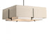 Hubbardton Forge Exos Square Large Double Shade Pendant Model: 139635-SKT-MULT-86-SF2012-SA2401