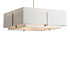 Hubbardton Forge Exos Square Large Double Shade Pendant Model: 139635-SKT-MULT-86-SF2012-SA2401