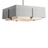 Hubbardton Forge Exos Square Large Double Shade Pendant Model: 139635-SKT-MULT-86-SF2012-SA2401