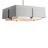 Hubbardton Forge Exos Square Large Double Shade Pendant Model: 139635-SKT-MULT-86-SF2012-SA2401