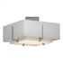 Hubbardton Forge Exos Square Small Double Shade Semi Flush Model: 126507-SKT-82-SA1205-SA1605