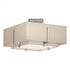 Hubbardton Forge Exos Square Small Double Shade Semi Flush Model: 126507-SKT-85-SF1205-SA1605