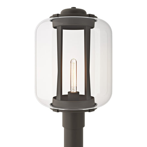Hubbardton Forge Fairwinds Extra Large Outdoor Post Light in Coastal Oil Rubbed Bronze Finish Model: 342554-SKT-14-ZM0746