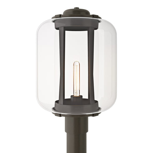 Hubbardton Forge Fairwinds Extra Large Outdoor Post Light in Coastal Oil Rubbed Bronze Finish Model: 342554-SKT-14-ZM0746
