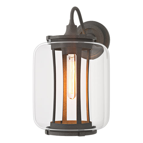 Hubbardton Forge Fairwinds Large Outdoor Sconce in Coastal Oil Rubbed Bronze Finish Model: 302553-SKT-14-ZM0724