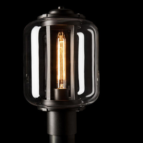 Hubbardton Forge Fairwinds Outdoor Post Light in Coastal Oil Rubbed Bronze Finish Model: 342553-SKT-14-ZM0724