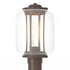 Hubbardton Forge Fairwinds Outdoor Post Light in Coastal Oil Rubbed Bronze Finish Model: 342553-SKT-14-ZM0724