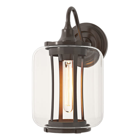 Hubbardton Forge Fairwinds Outdoor Sconce in Coastal Oil Rubbed Bronze Finish Model: 302551-SKT-14-ZM0723