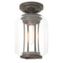 Hubbardton Forge Fairwinds Outdoor Semi Flush in Coastal Oil Rubbed Bronze Finish Model: 352551-SKT-14-ZM0723