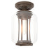 Hubbardton Forge Fairwinds Outdoor Semi Flush in Coastal Oil Rubbed Bronze Finish Model: 352551-SKT-14-ZM0723