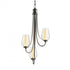 Hubbardton Forge Flora 3 Arm Chandelier Model: 103033-SKT-14-GG0303