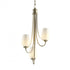 Hubbardton Forge Flora 3 Arm Chandelier Model: 103033-SKT-82-GG0303