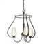 Hubbardton Forge Flora 3 Arm Chandelier Model: 103047-SKT-14-GG0303