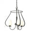Hubbardton Forge Flora 3 Arm Chandelier Model: 103047-SKT-82-GG0303