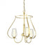 Hubbardton Forge Flora 3 Arm Chandelier Model: 103047-SKT-86-GG0303
