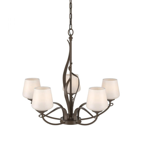 Hubbardton Forge Flora 5 Arm Chandelier Model: 103040-SKT-82-GG0236