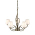 Hubbardton Forge Flora 5 Arm Chandelier Model: 103040-SKT-82-GG0236