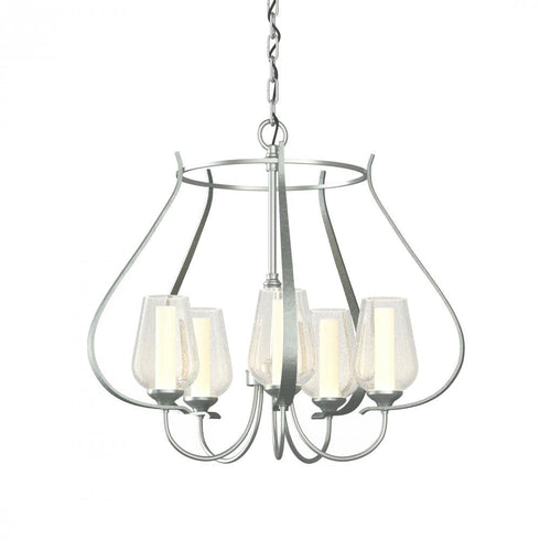 Hubbardton Forge Flora 5 Arm Chandelier Model: 103045-SKT-82-GG0303