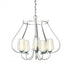 Hubbardton Forge Flora 5 Arm Chandelier Model: 103045-SKT-82-GG0303