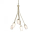 Hubbardton Forge Flora 6 Arm Chandelier Model: 103043-SKT-82-GG0303