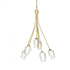 Hubbardton Forge Flora 6 Arm Chandelier Model: 103043-SKT-86-GG0303